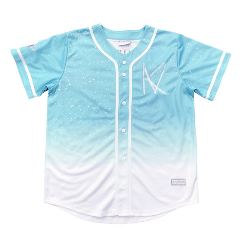 Kaivon Teal Baseball Jersey - Baseball Jersey -  Kaivon-  Electric Family Official Artist Merchandise
