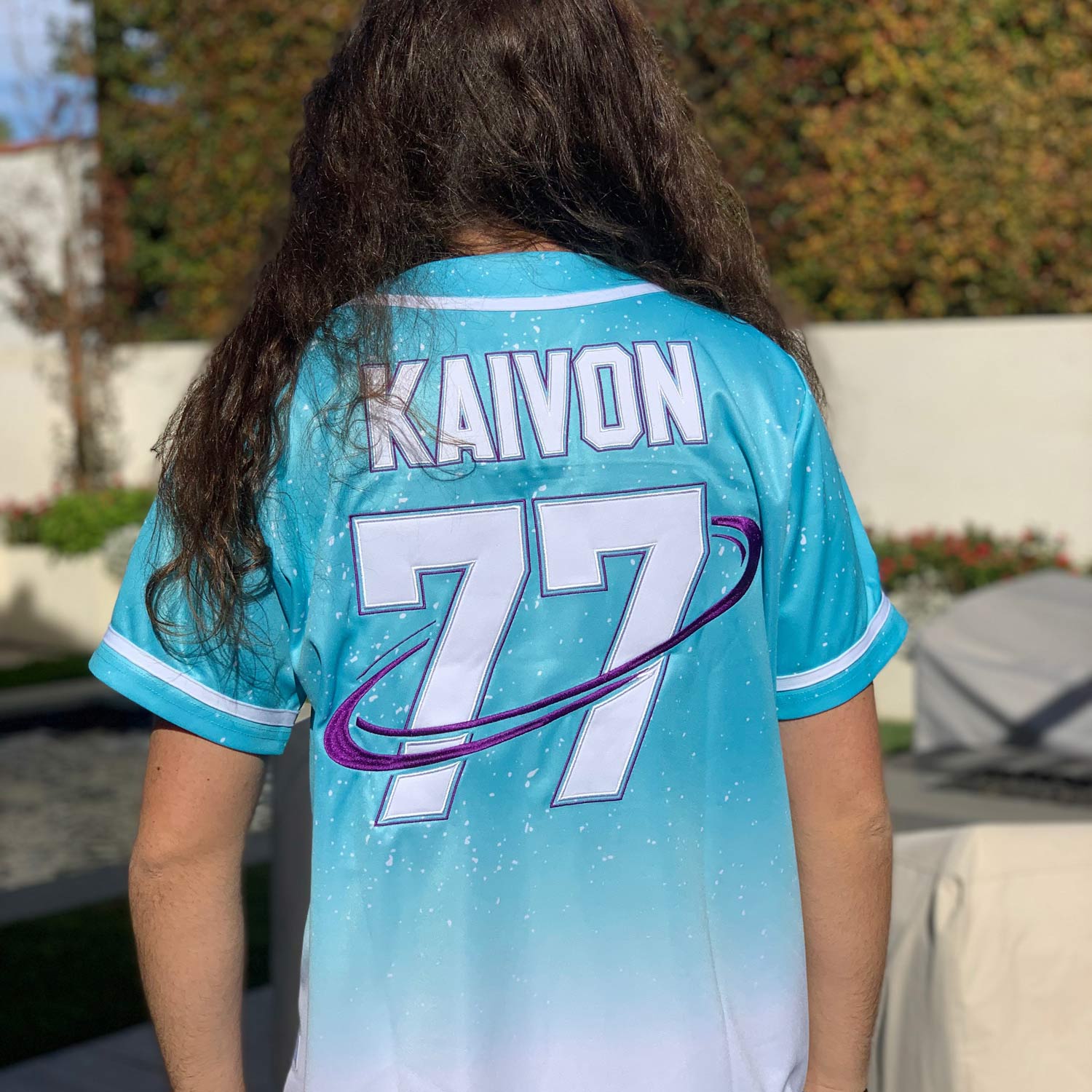 Teal baseball jersey deals